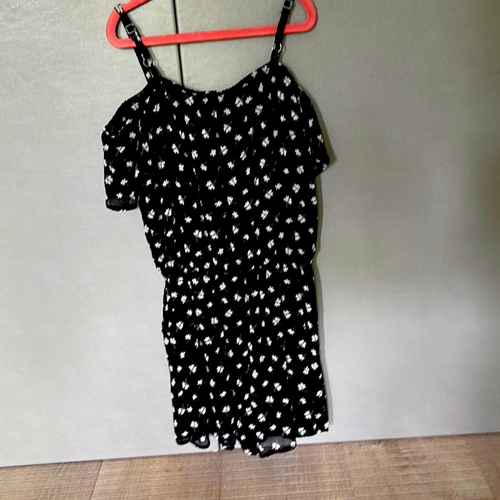 Girls one piece shorts romper size 11-12